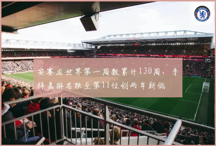 安赛龙世界第一周数累计130周，李梓嘉排名跌至第11位创两年新低