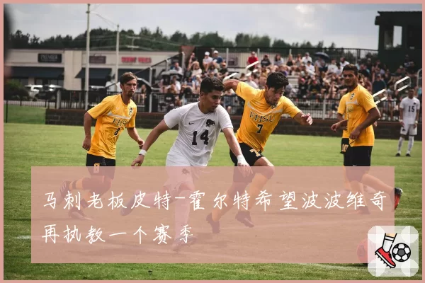 马刺老板皮特-霍尔特希望波波维奇再执教一个赛季